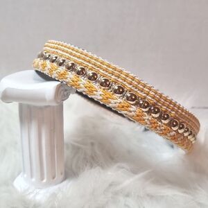 Nee BOHO GOLD STUDED HEADBAND